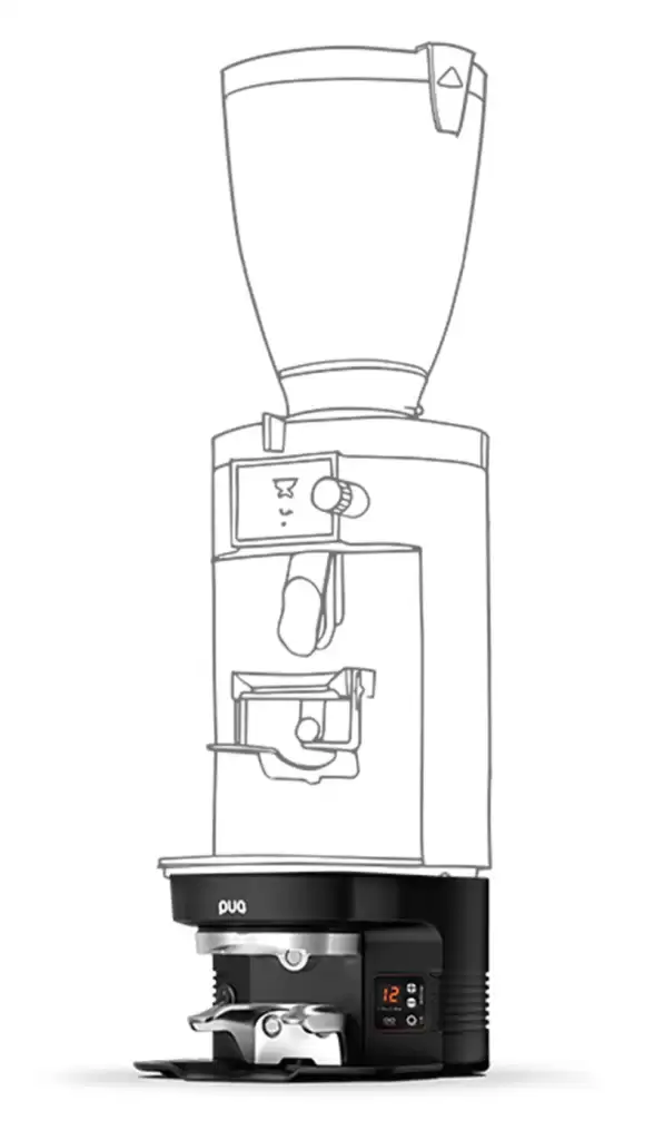 PUQpress M3 Automatyczny tamper dla młynka do kawy Mahlkonig E65S